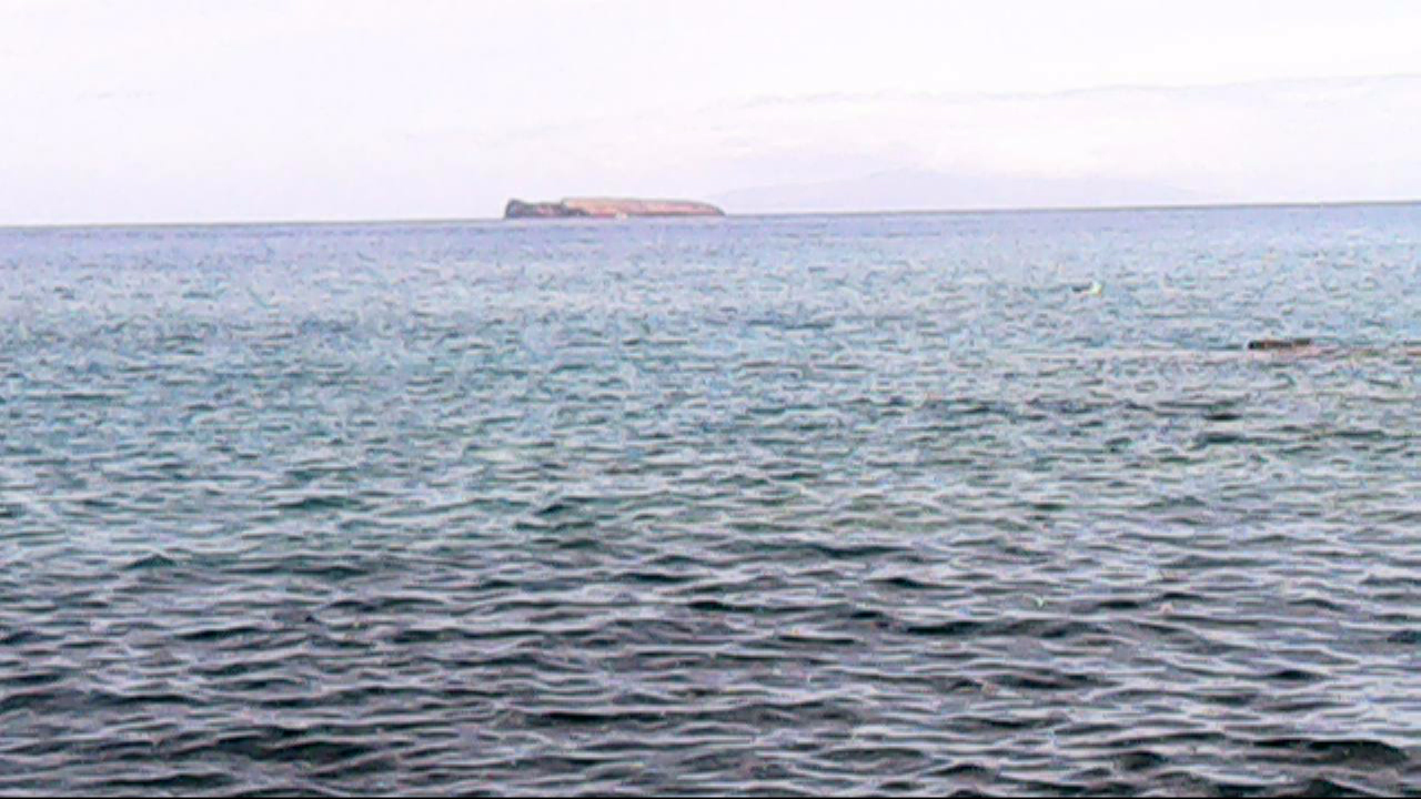 View of Molokini from the Dumps